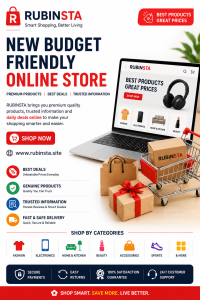 New Budget Friendly Online Store