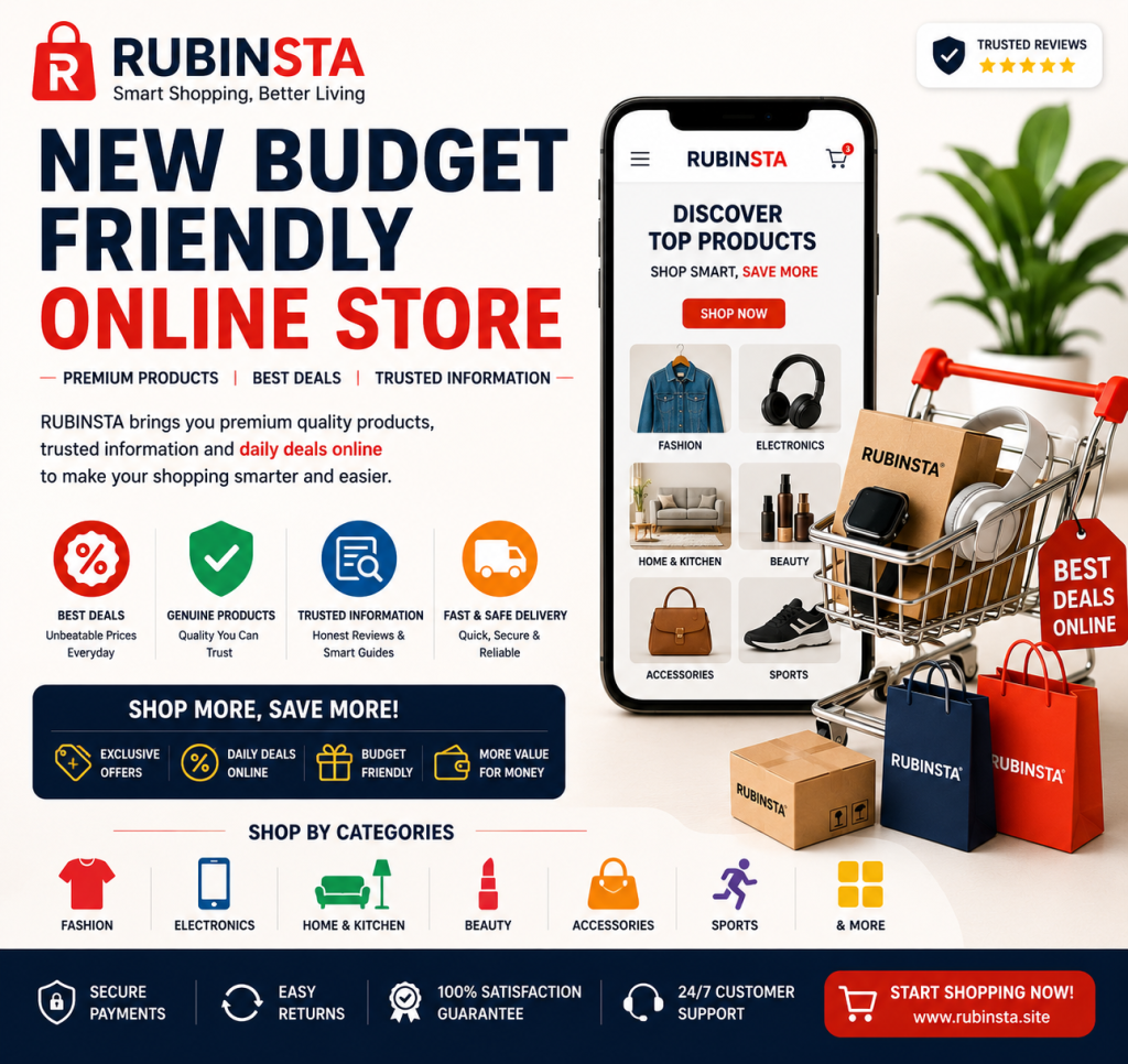 New Budget Friendly Online Store